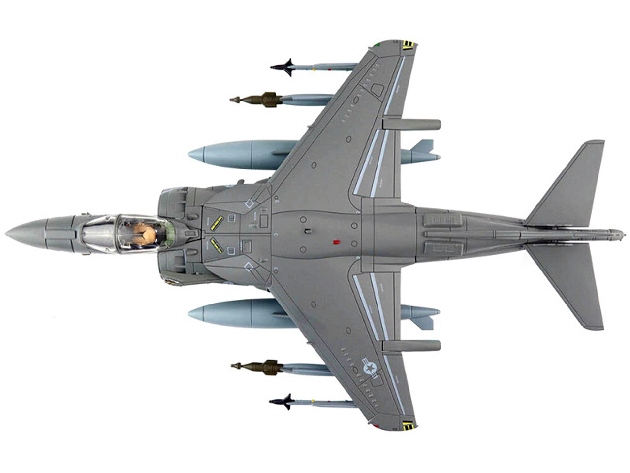 McDonnell Douglas AV-8B Harrier II Plus Attack Aircraft "VMA-311 USMC Afghanistan" (2013) "Air Power Series" 1/72 Diecast Model by Hobby Master