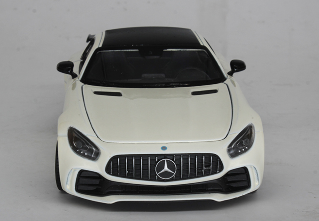 1/24 Welly FX Mercedes-Benz Mercedes AMG GTR GT R (White) Diecast Car Model