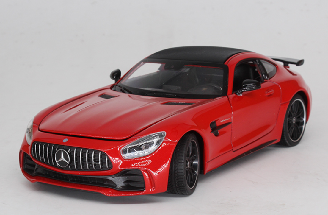 1/24 Welly FX MercedesBenz Mercedes AMG GTR GT R (Red) Diecast Car