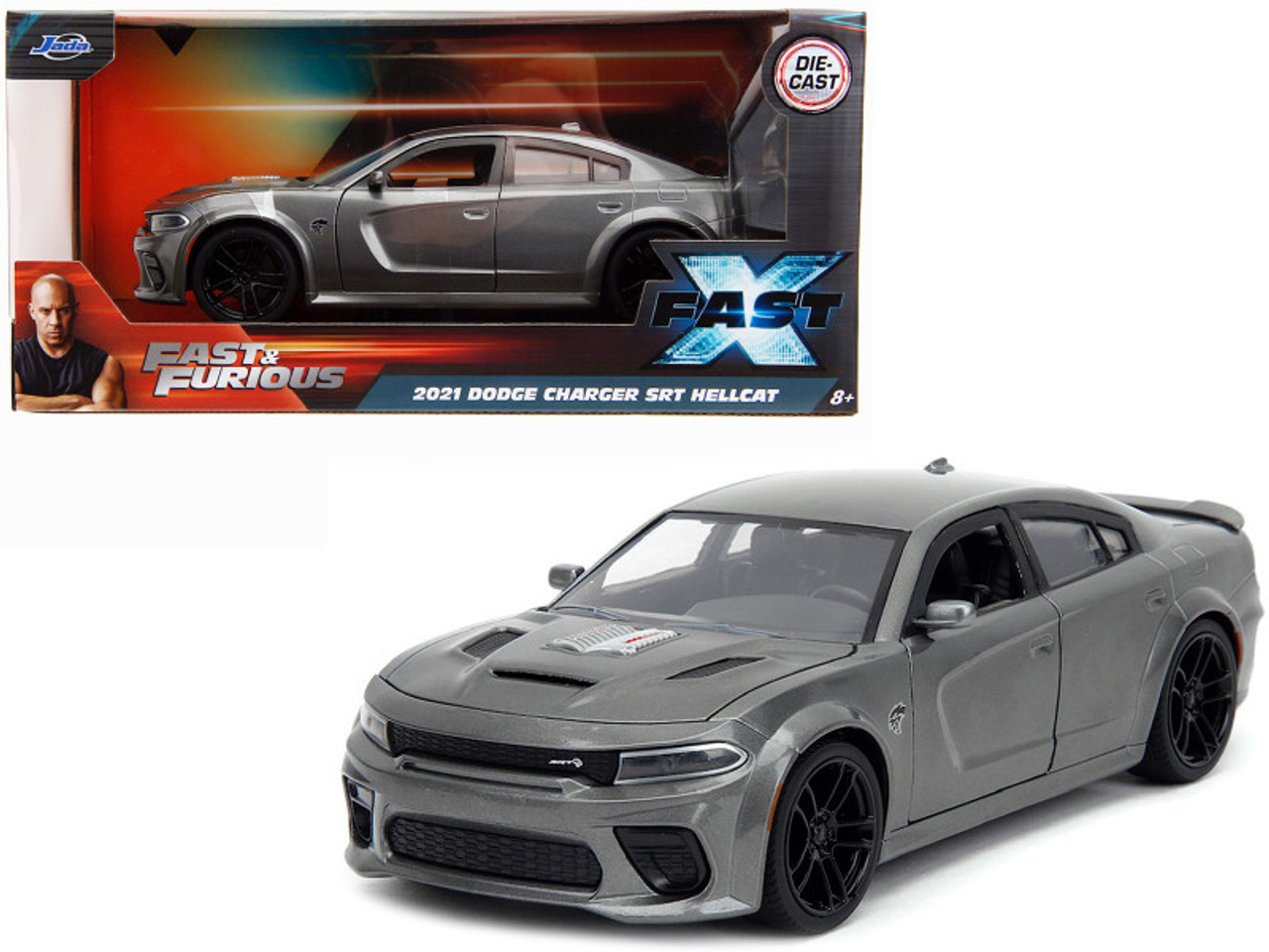 Miniature Jada toys DODGE CHARGER WIDEBODY 1968 FAST AND FURIOUS 9 (2