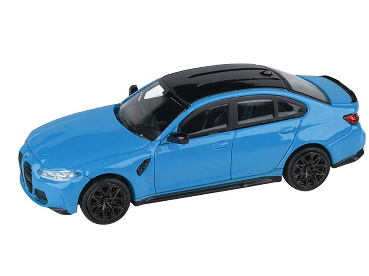 ホイップバニー G80 BMW M3 (G80) Miami Blue with Black Top 1/64 Diecast Model
