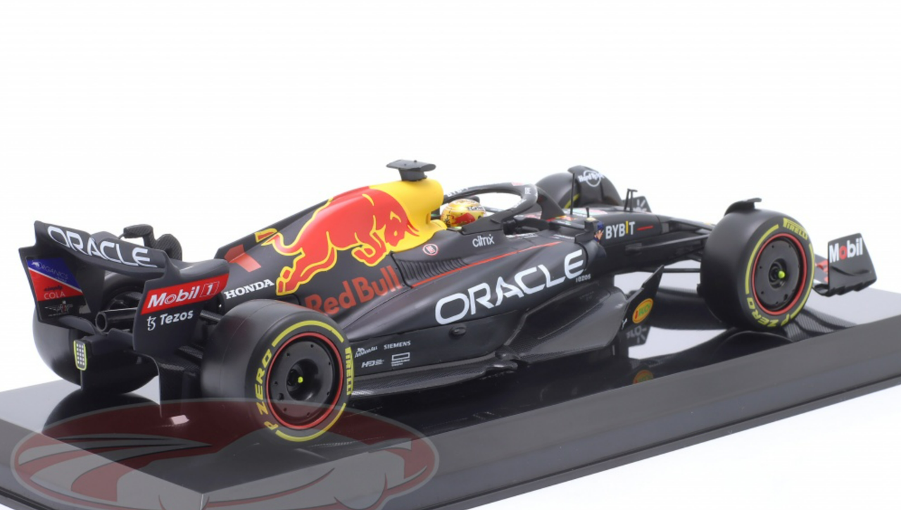 1/24 BBurago 2022 Formula 1 Max Verstappen Red Bull RB18 #1 Winner Abu Dhabi GP Car Model