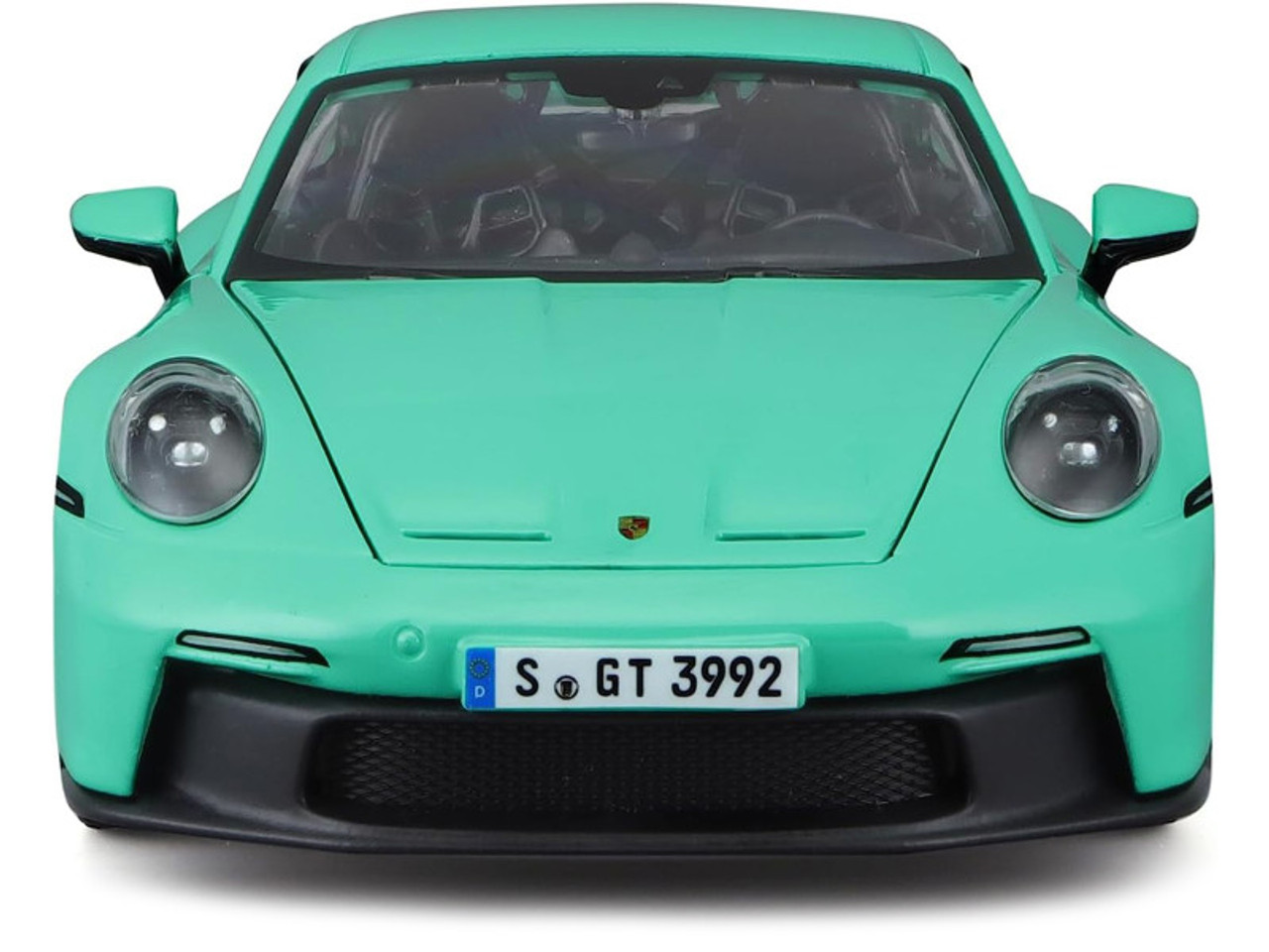 1/24 BBurago 2021 Porsche 911 (992) GT3 (Mint Green) Diecast Car Model