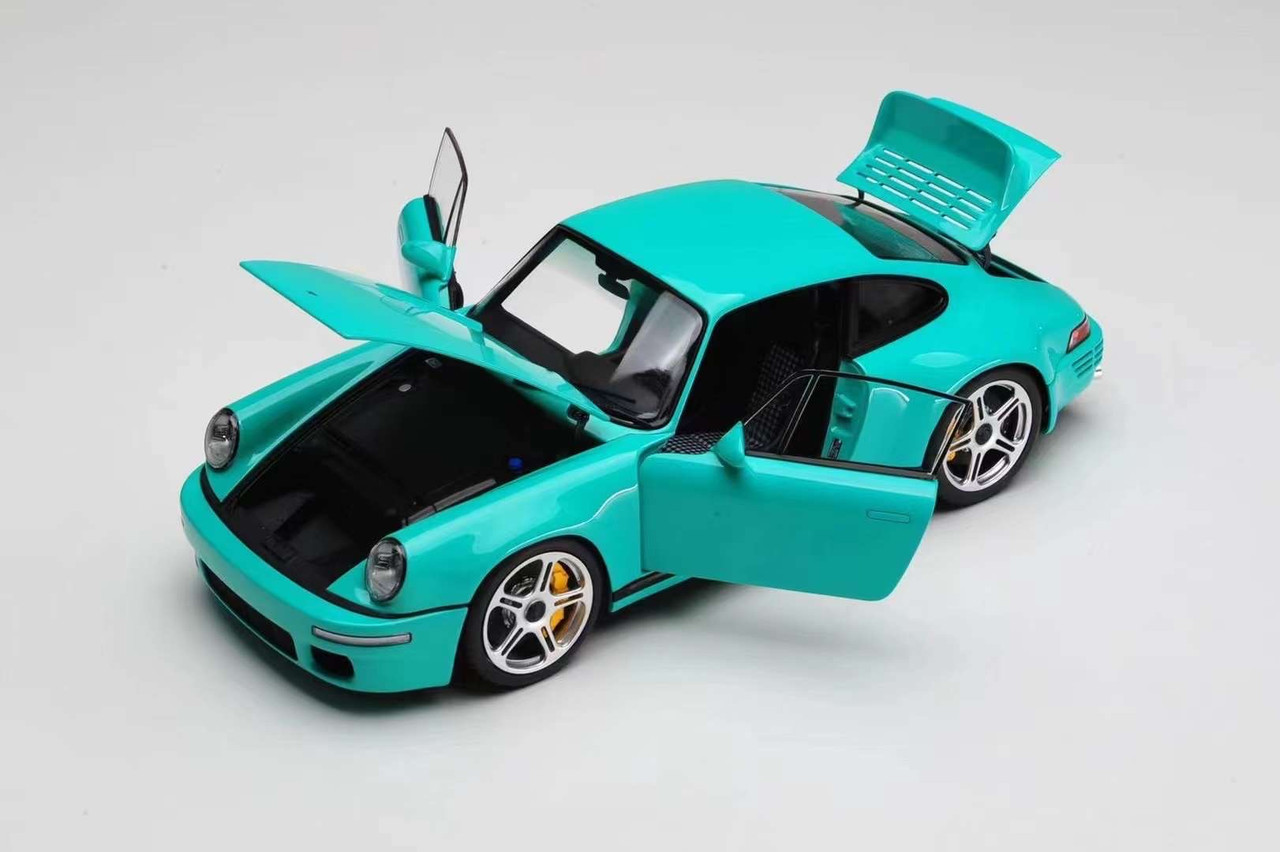1/18 Almost Real 2018 Porsche RUF SCR (Mint Green) Car Model