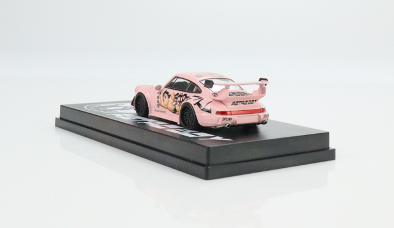 1/64 DPLS Porsche 911 964 RWB Astroboy (Pink) Car Model