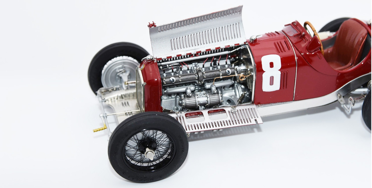 1/18 CMC 1932 Formula 1 Tazio Nuvolari Alfa Romeo Tipo B (P3) #8