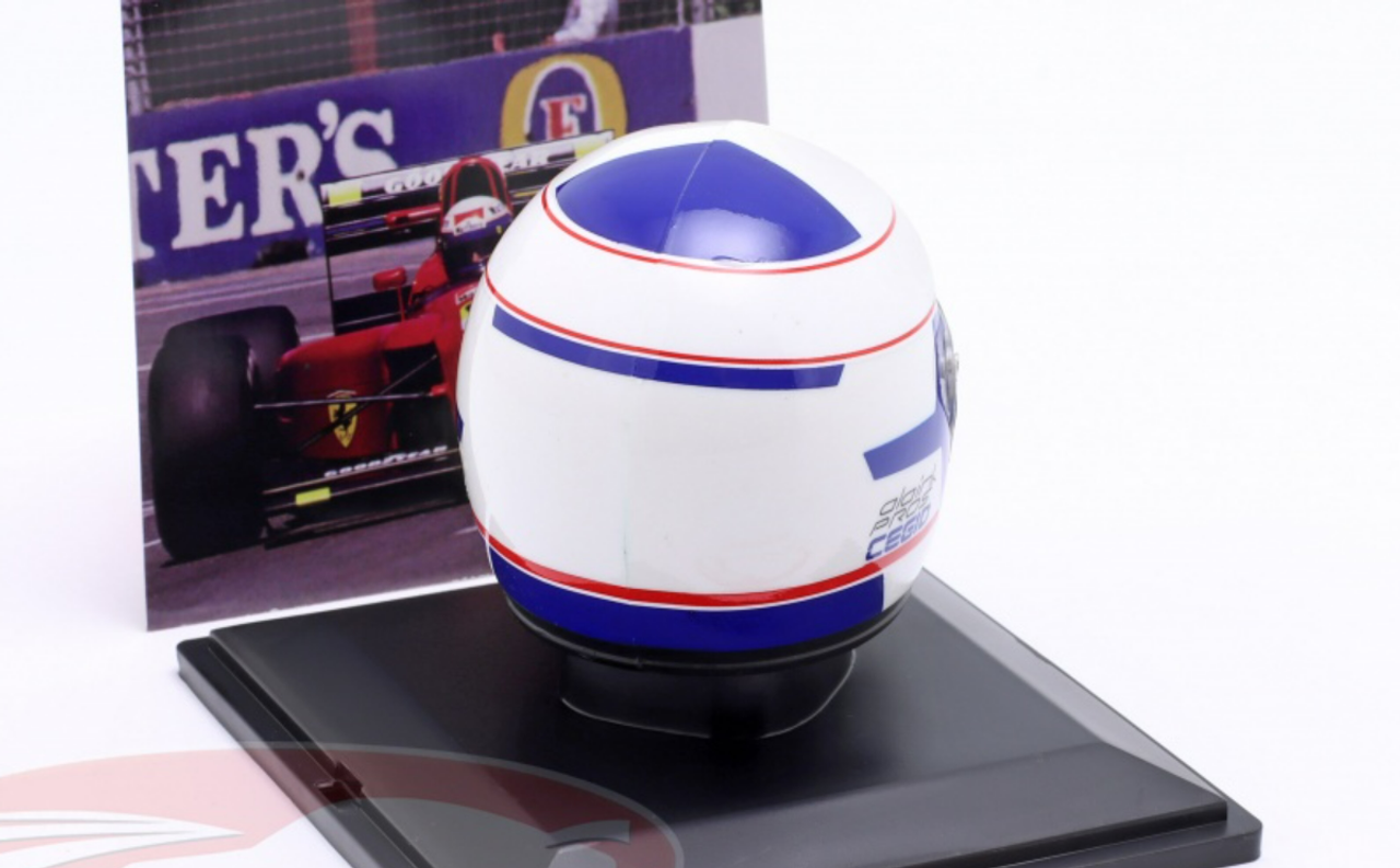 1/5 Spark 1990 Formula 1 Alain Prost #1 Scuderia Ferrari F641 Helmet Model