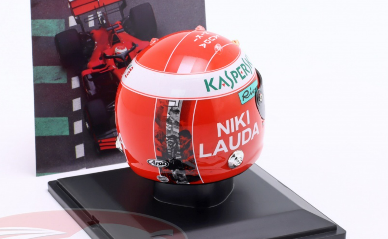 1/5 Spark 2019 Formula 1 Sebastian Vettel #5 Scuderia Ferrari SF90 Helmet Model