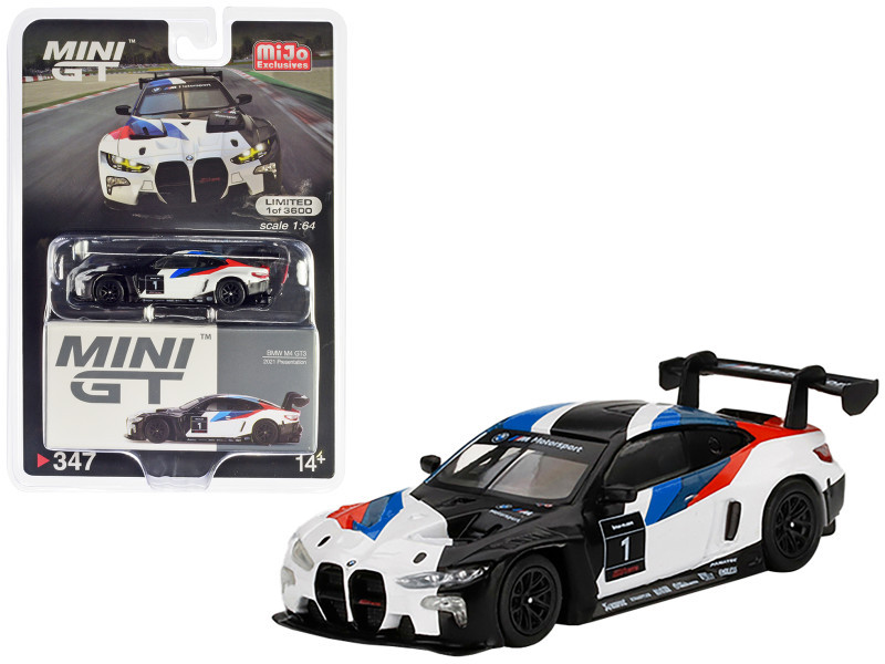 BMW M4 GT3 #1 White with Graphics 