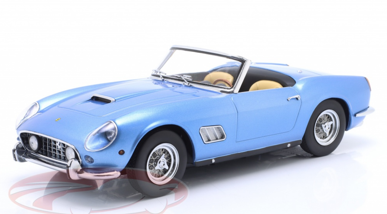 1/18 KK-Scale 1960 Ferrari 250 GT California Spyder (Light Blue 