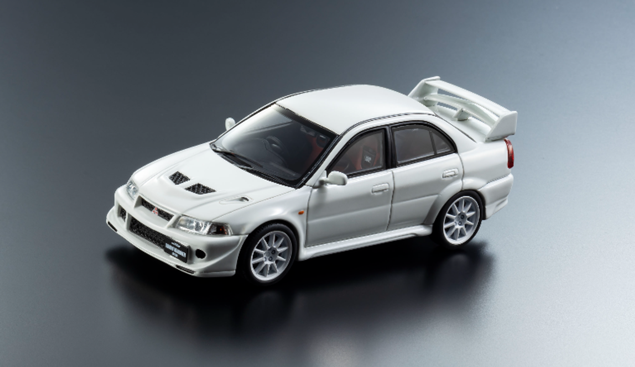 1/43 Kyosho Mitsubishi Lancer Evolution VI TME White Limited Q'ty 400pcs  Resin Car Model