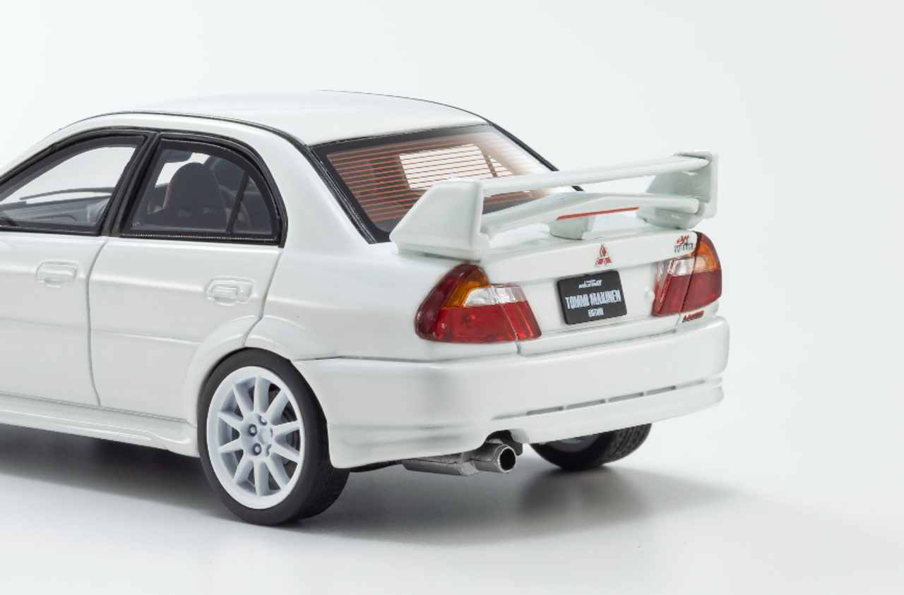 1/43 Kyosho Mitsubishi Lancer Evolution VI TME White Limited Q'ty 400pcs Resin Car Model