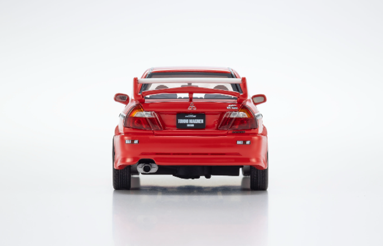 1/43 Kyosho Mitsubishi Lancer Evolution VI TME Red with Rallyart stripe Limited Q'ty 600pcs Resin Car Model