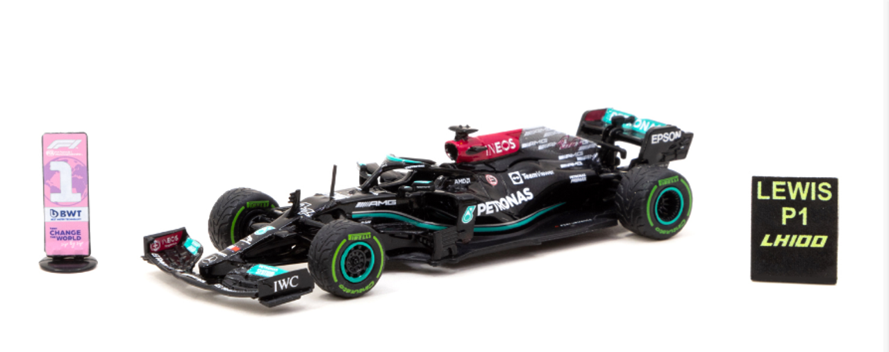 1/64 Tarmac Works Mercedes-AMG F1 W12 E Performance Russian Grand Prix 2021 Winner