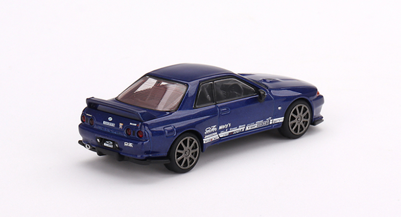 1/64 Mini GT Nissan Skyline GT-R Top Secret VR32 (Metallic Blue 