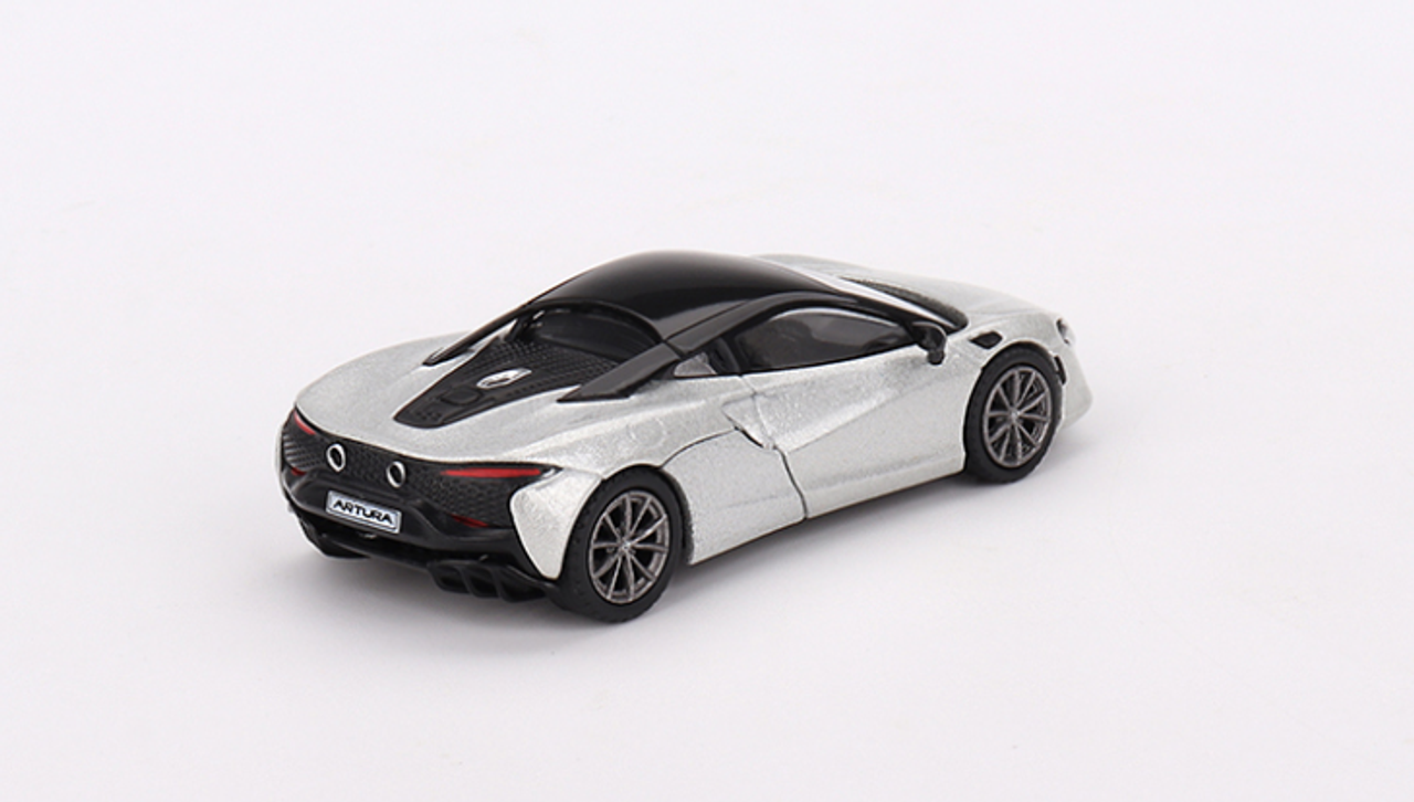1/64 Mini GT McLaren Artura (Ice Silver) Diecast Car Model