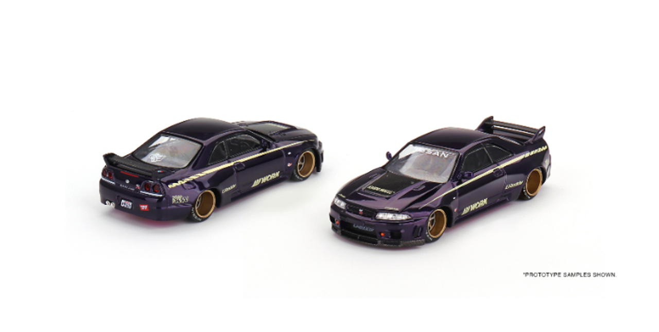 1/64 MINIGT Nissan Skyline GT-R (R33) Kaido Works V1