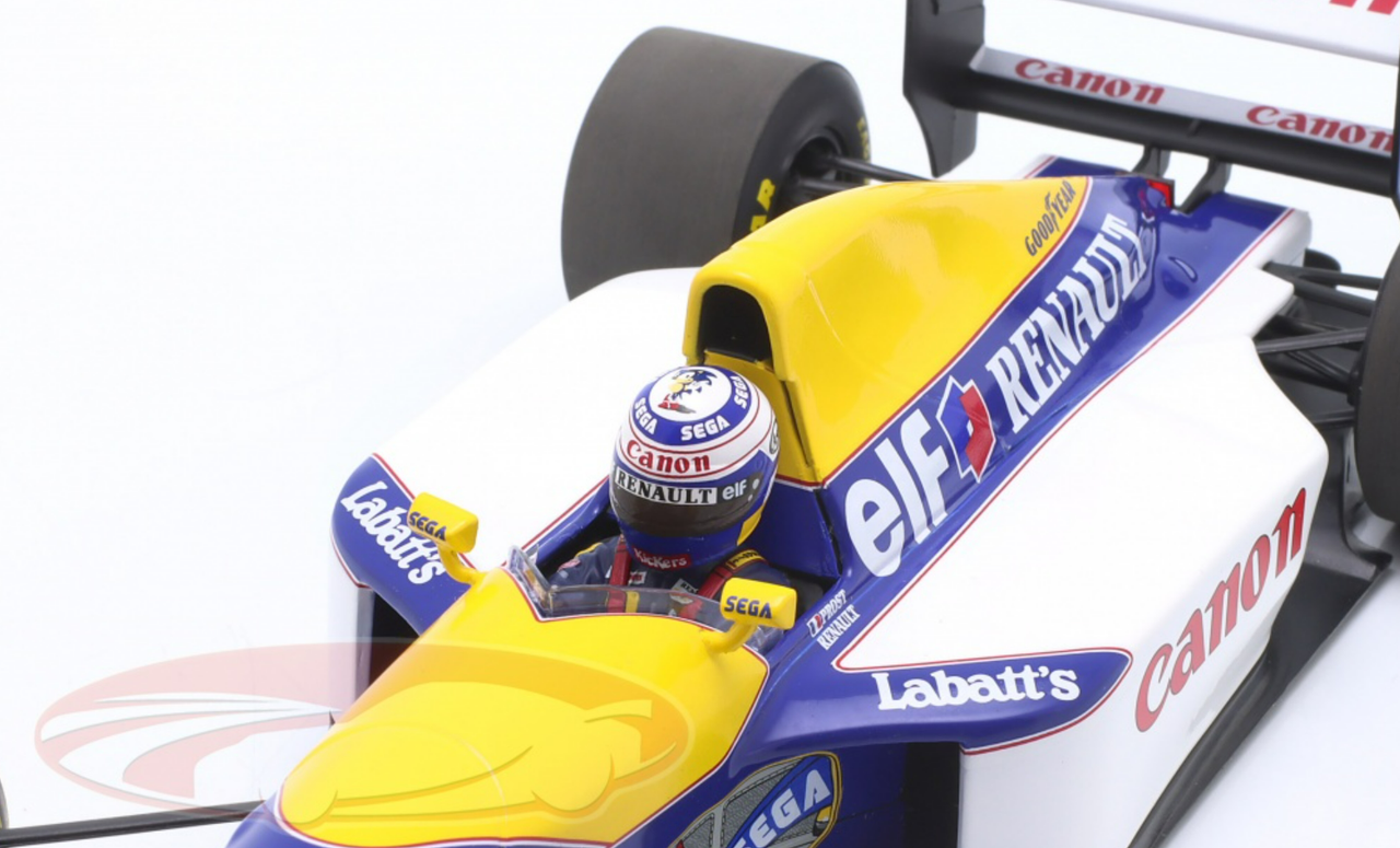 1/18 Minichamps 1993 Formula 1 Alain Prost Williams FW15C #2 Formula 1 World Champion Car Model