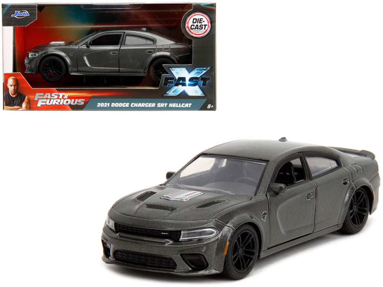 2021 Dodge Charger SRT Hellcat Gray Metallic 