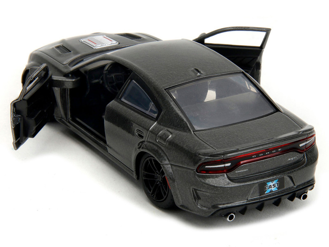 2021 Dodge Charger SRT Hellcat Gray Metallic "Fast X" (2023) Movie "Fast & Furious" Series 1/32 Diecast Model Car by Jada