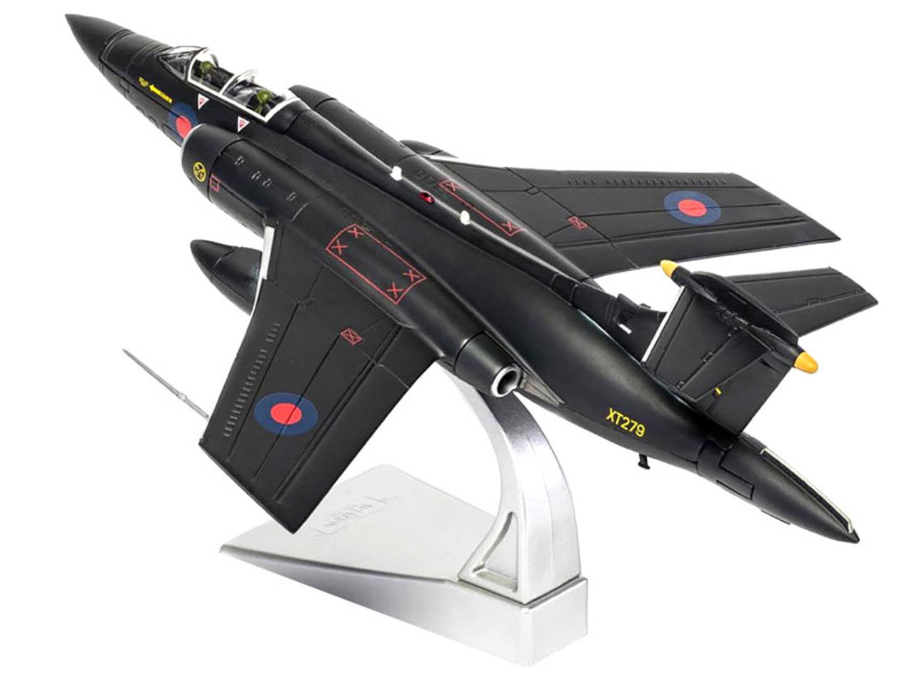 Hawker Siddeley Buccaneer S.2B Attack Aircraft "RAF 16 Squadron 'Black' Laarbruch Germany" (1983) "The Aviation Archive" Series 1/72 Diecast Model by Corgi