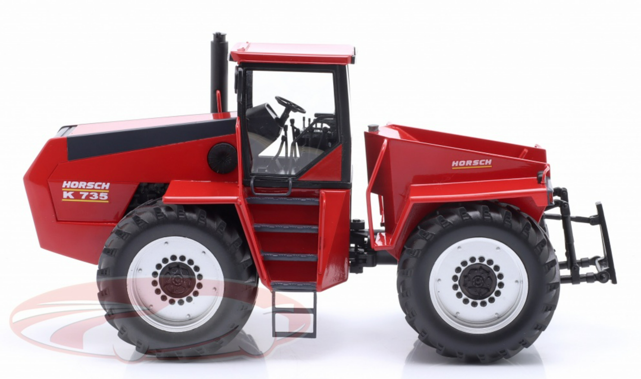 1/32 Schuco Horsch K-735 Articulated Tractor (Red) Car Model