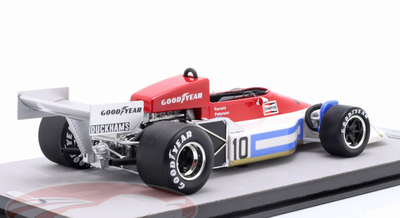 1/18 Tecnomodel 1976 Formula 1 Ronnie Peterson March 761 #10 Dutch GP Resin Car Model