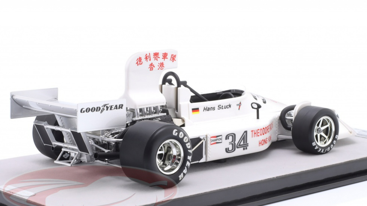 Miniature TECNOMODEL MYTHOS 1/18 - March 761 - Long Beach GP 1976 - Stuck - TM18222B