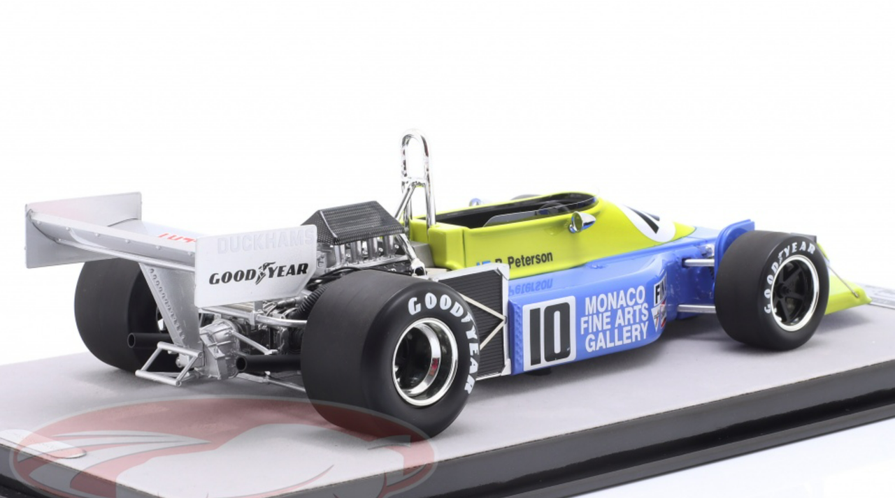 1/18 Tecnomodel 1976 Formula 1 Ronnie Peterson March 761 #10 Monaco GP Car Model