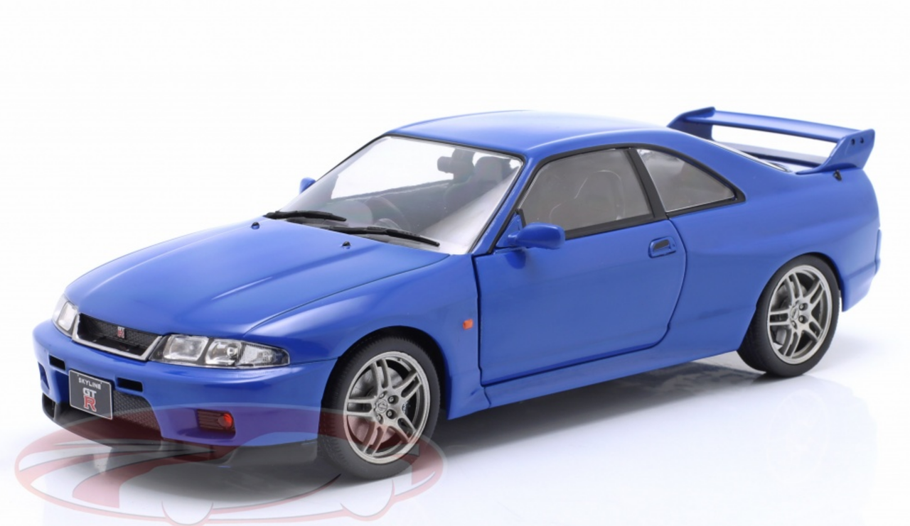 1/24 WhiteBox 1997 Nissan Skyline GT-R (R33) RHD (Blue) Diecast Car Model