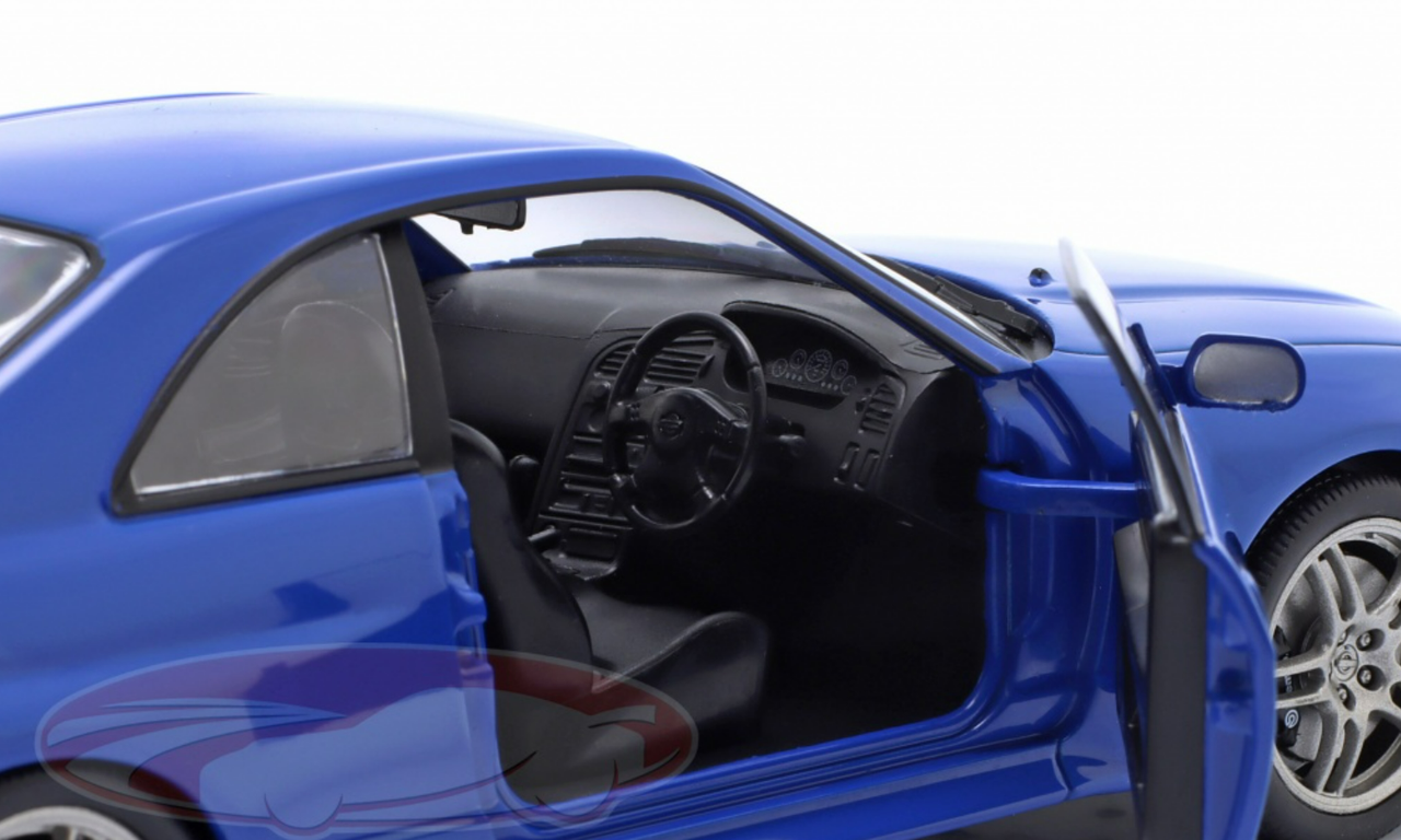 1/24 WhiteBox 1997 Nissan Skyline GT-R (R33) RHD (Blue) Diecast Car Model