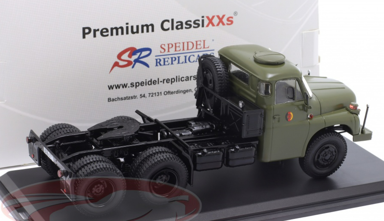 1/43 Premium Classixxs Tatra T148 NT 6x6 NVA Military Vehicle (Olive Green) Car Model