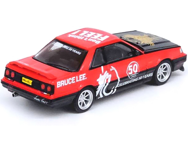 1/64 INNO Nissan Skyline GTS-R (R34) Bruce Lee Red