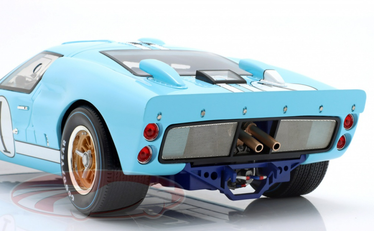 1/12 CMR 1966 Ford GT40 #1 2nd 24h LeMans Shelby-American Inc. Ken Miles, Denis Hulme Car Model