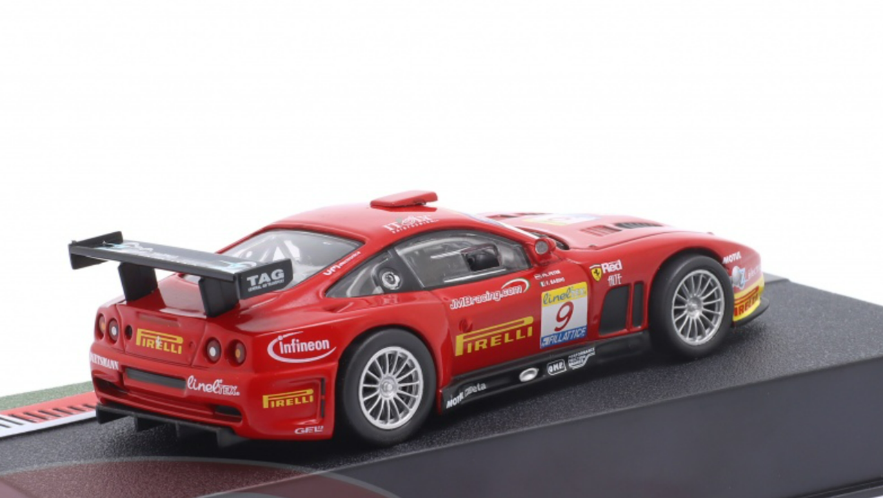 1/43 Altaya 2003 Ferrari 575 GTC #9 Winner Estoril FIA GT Championship JMB  Racing Fabio Babini, Philipp Peter Car Model