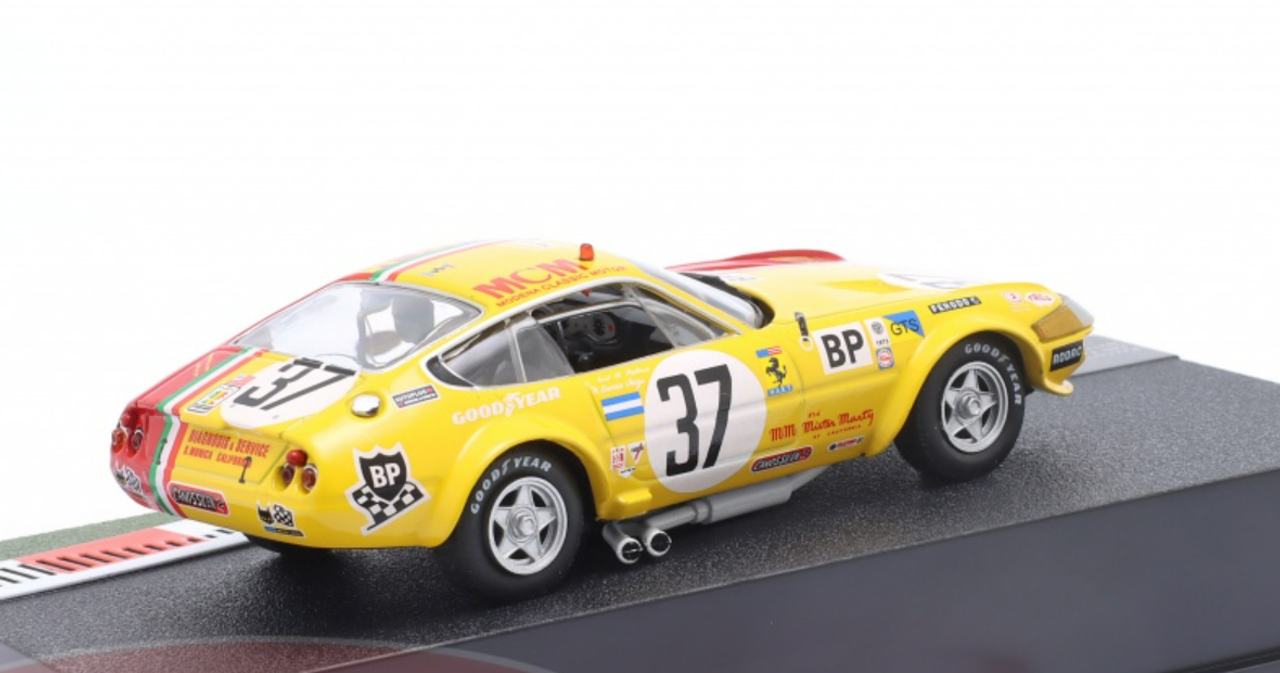 1/43 Altaya 1973 Ferrari 365 GTB/4 #37 24h LeMans N.A.R.T. (USA) Luis Di  Palma