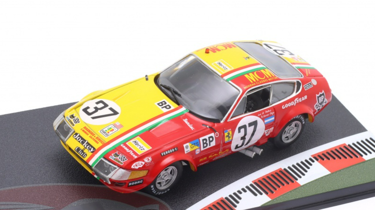 1/43 Altaya 1973 Ferrari 365 GTB/4 #37 24h LeMans N.A.R.T. (USA) Luis Di  Palma