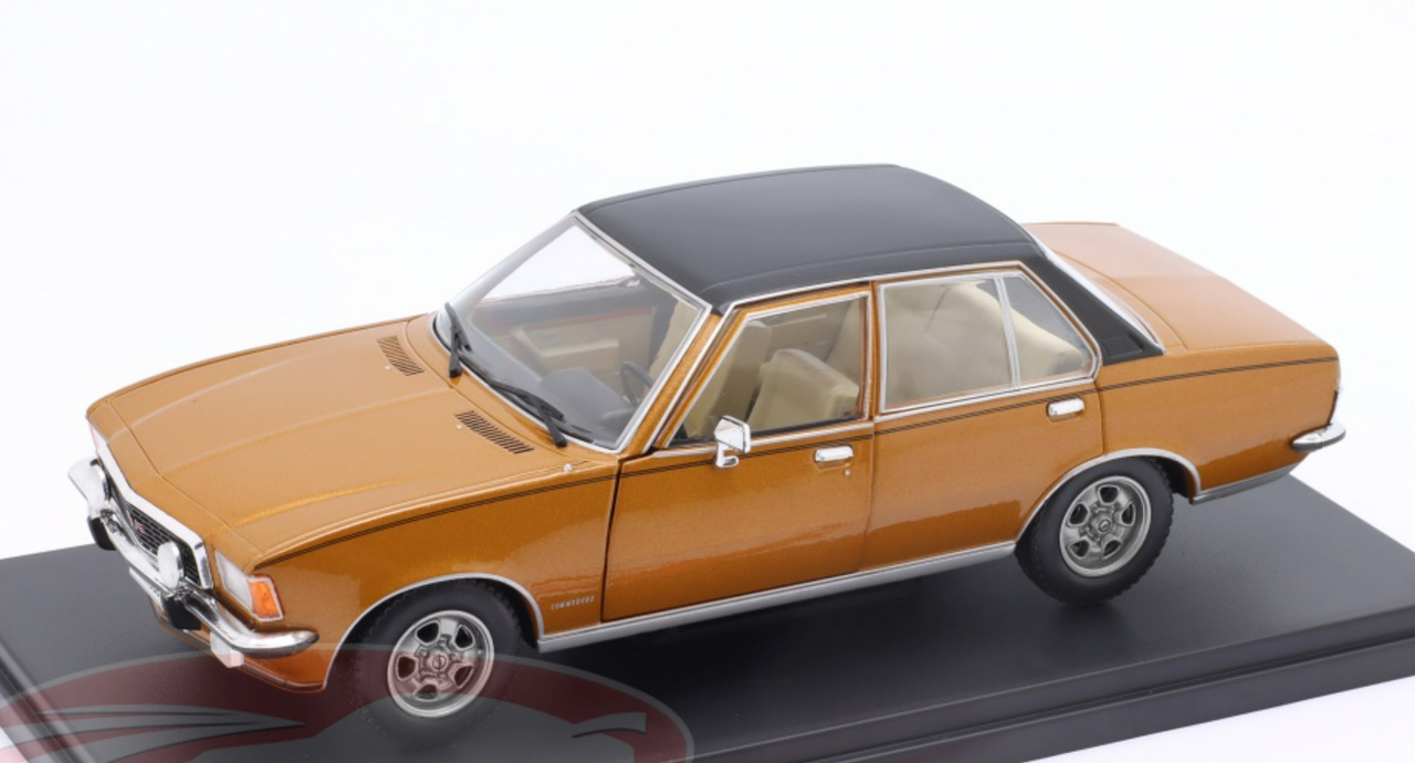 1/24 Hachette 1972 Opel Commodore B GS/E (Brown Metallic) Diecast Car Model
