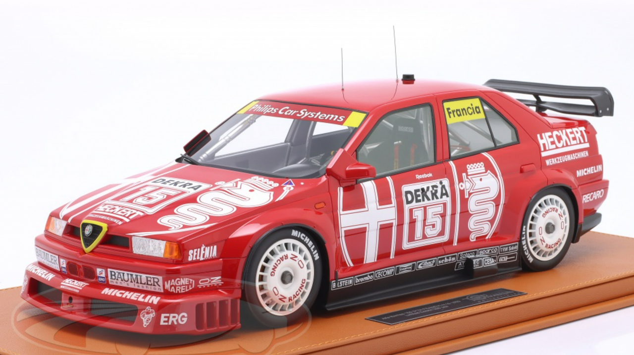 TOPMARQUES 1/12 Alfa Romeo 155 V6 TI DTM Presentation 1993