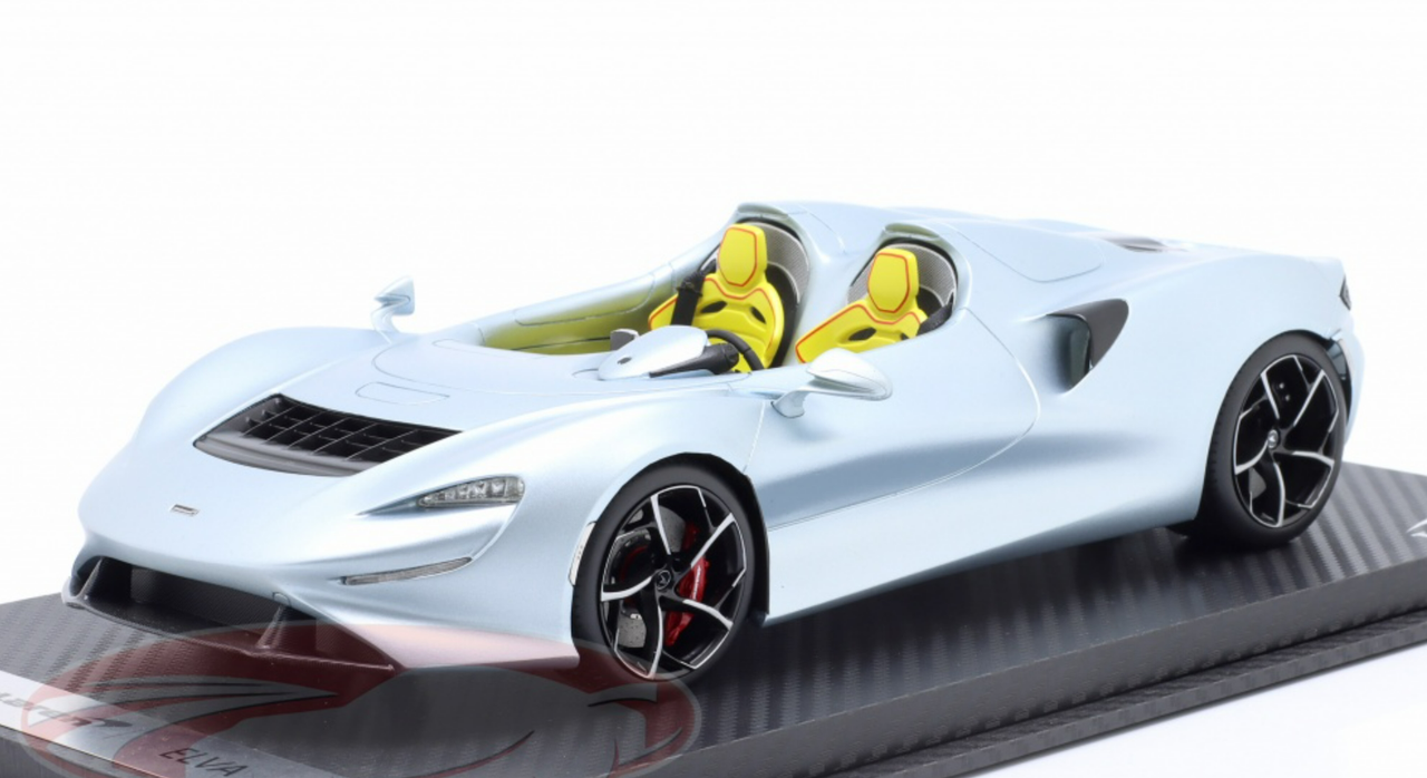 1/18 Tecnomodel 2020 McLaren Elva (Ice Silver) Resin Car Model