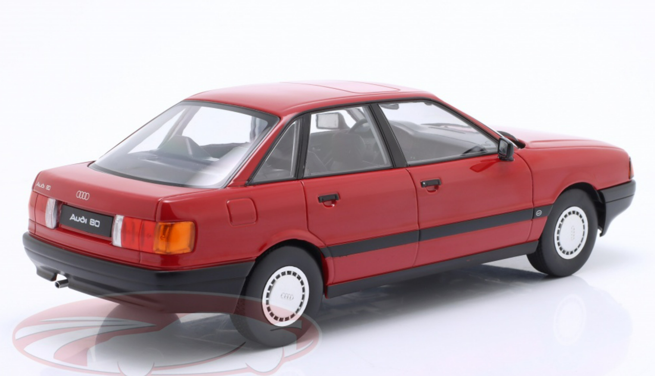 1/18 Triple9 1989 Audi 80 (B3) (Red) Car Model