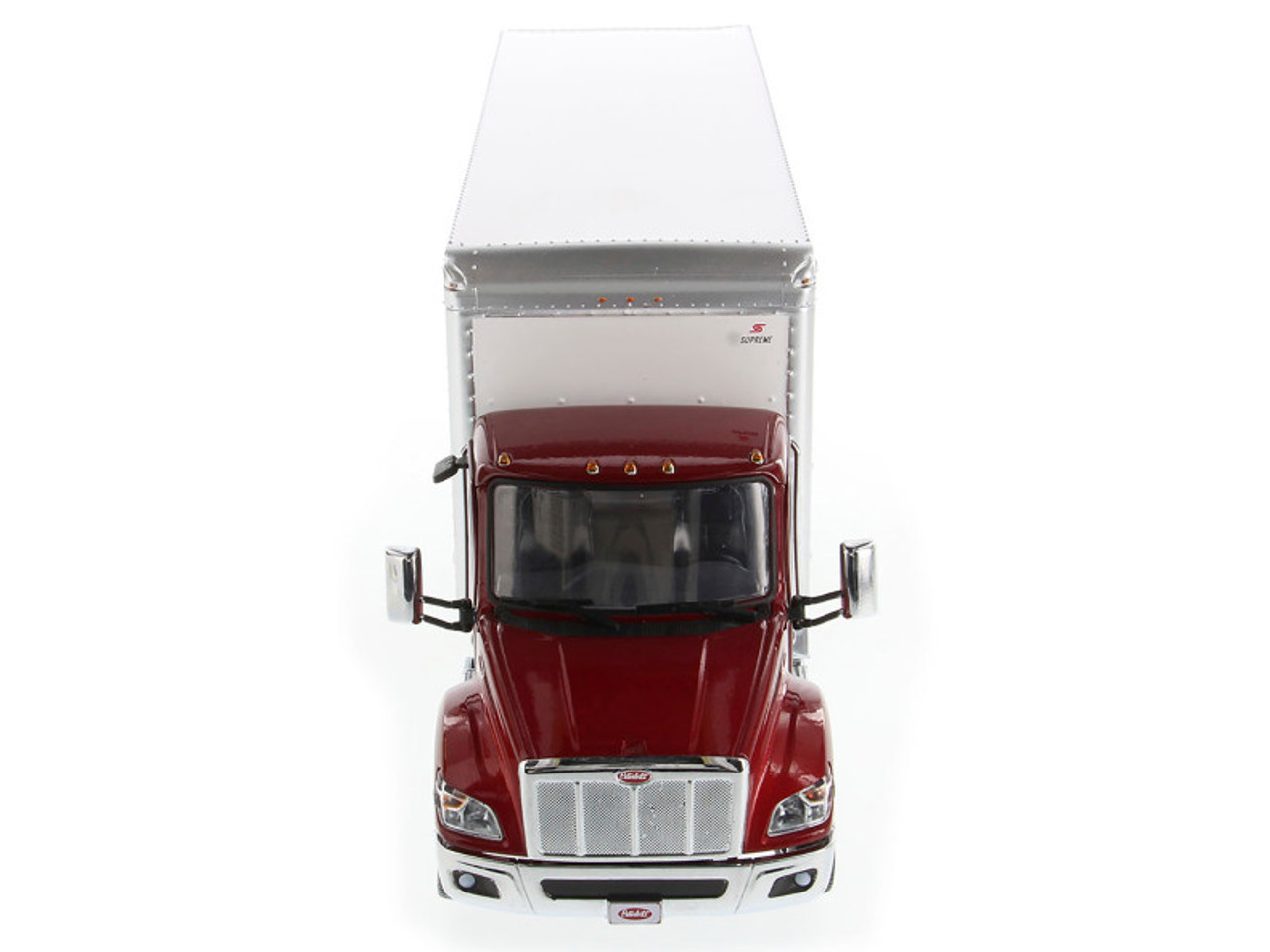 Peterbilt 536 Truck with Supreme Signature Van Body Red Metallic "Transport Series" 1/32 Diecast Model by Diecast Masters