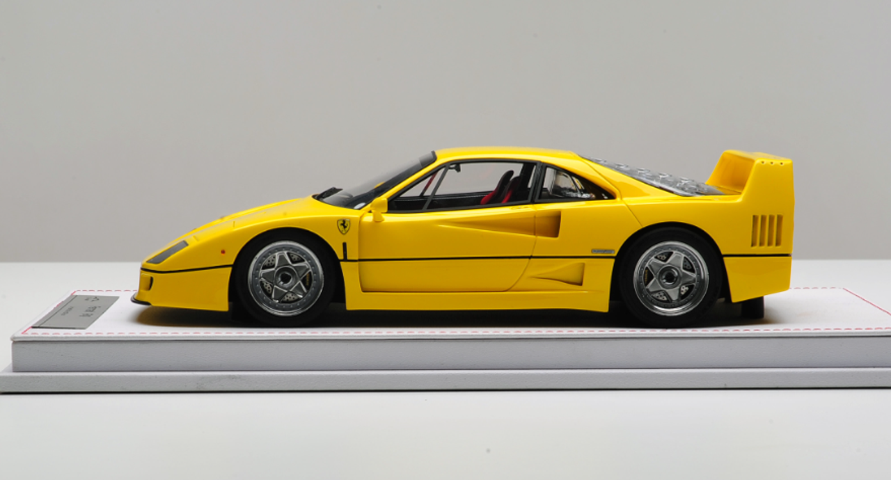 1/18 GL model Ferrari F40 Pearl  Yellow Resin Car Model
