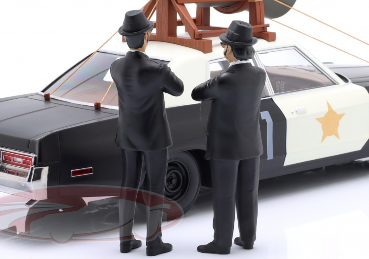 1/18 KK-Scale Figure Set The Blues Brothers Jake and Elwood (car model NOT included)