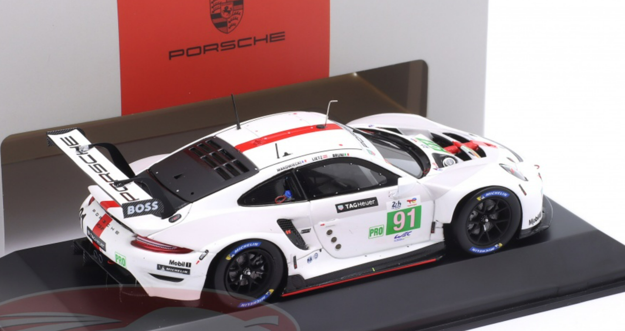 新作在庫■スパークモデル 1/18 2017 ポルシェ911 RSR #86 ルマン24h レーシングカー