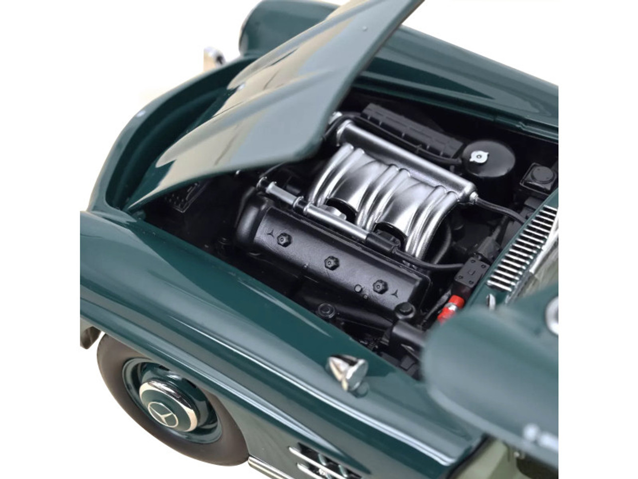 1954 Mercedes-Benz 300 SL Green 1/18 Diecast Model Car by Norev