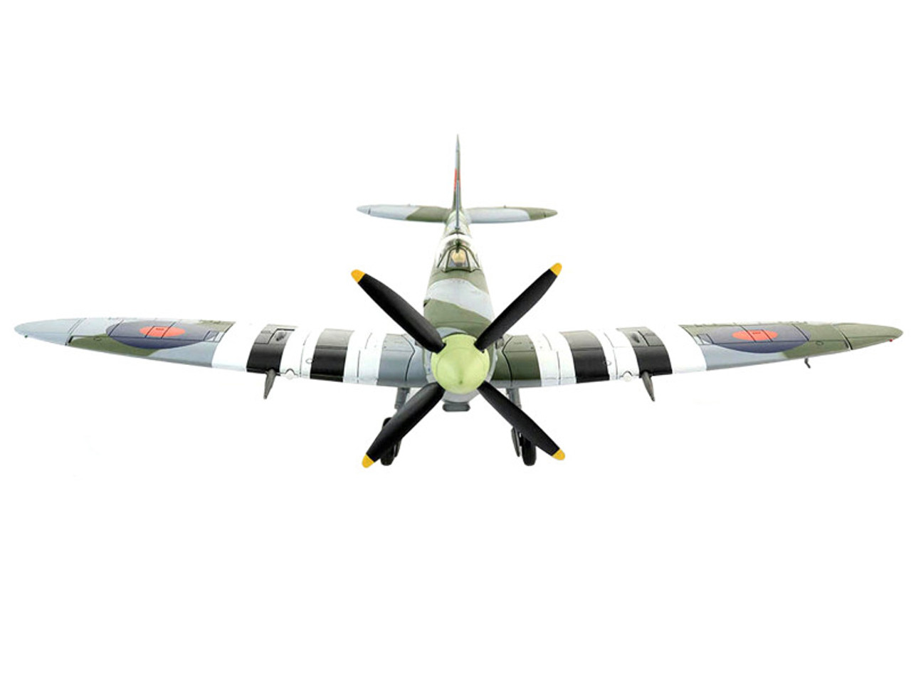 Supermarine Spitfire Mk.Ixe Fighter Aircraft "F/O Johnnie Houlton 485 (NZ) Squadron France" (1944) 1/48 Diecast Model by Hobby Master