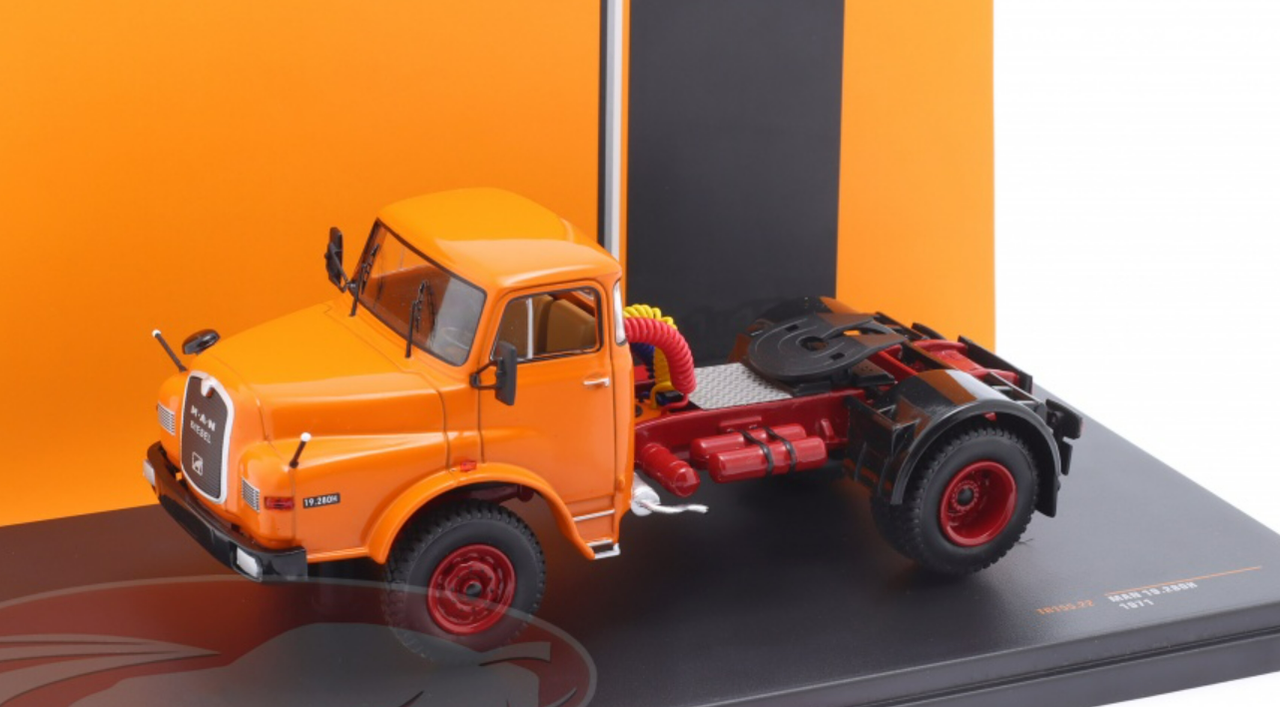 1/43 Ixo 1971 MAN 19.280H SZM (Orange) Car Model