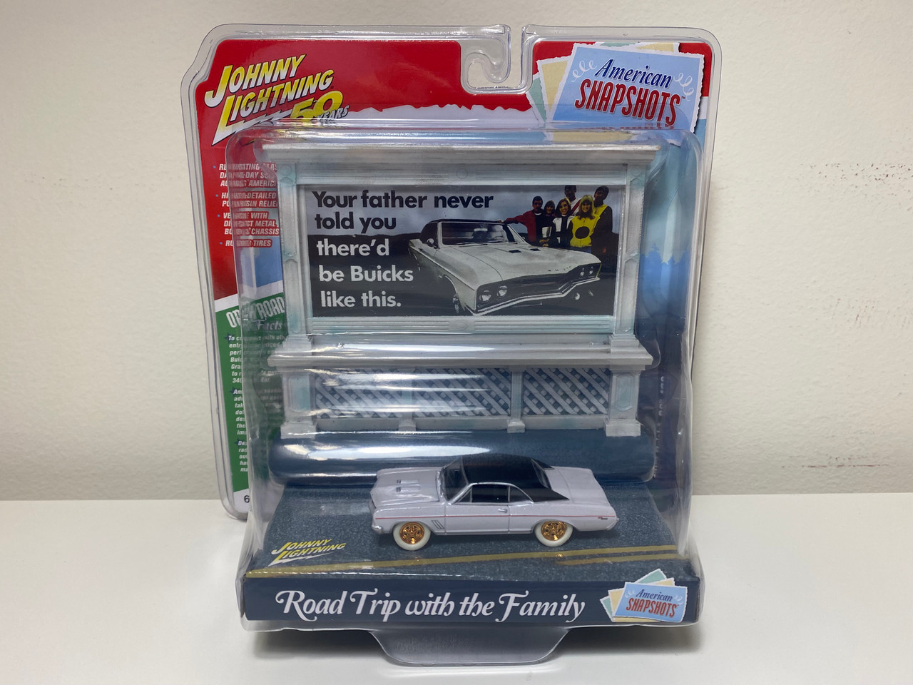 CHASE CAR 1967 Buick GS 400 White with 