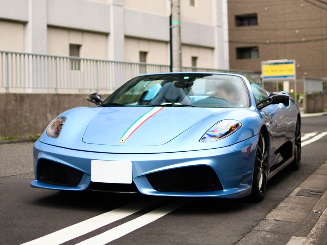 1/18 HH Model Ferrari 430 Scuderia 16M Avio Metallizzato Ice Blue